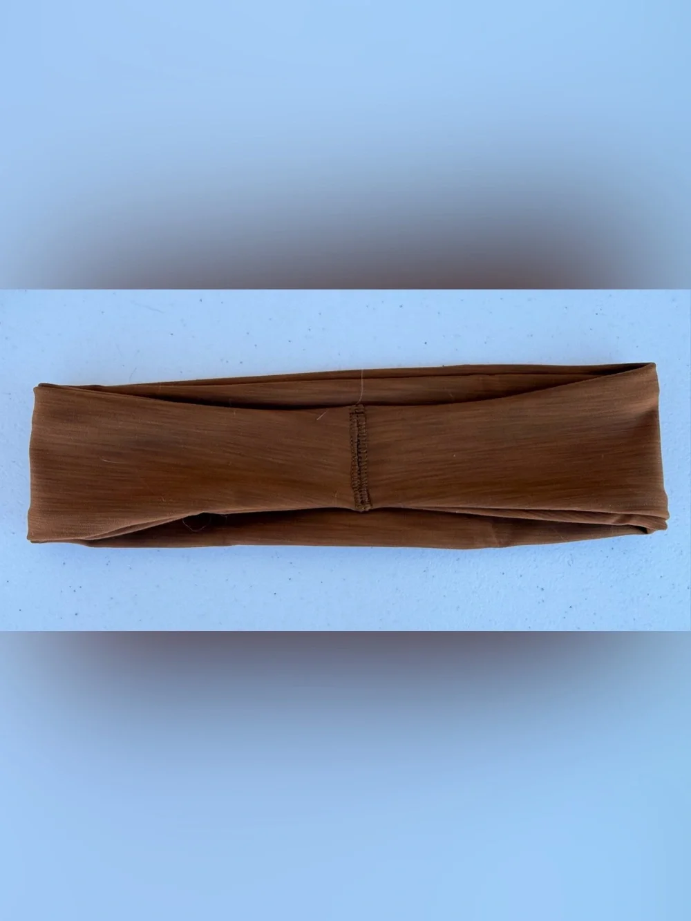 Lululemon  Front Headband OS Copper Brown Moisture Wicking Yoga Running